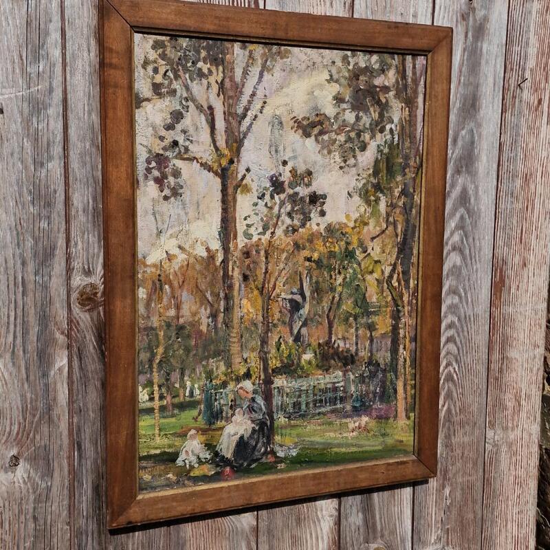 Huile sur toile