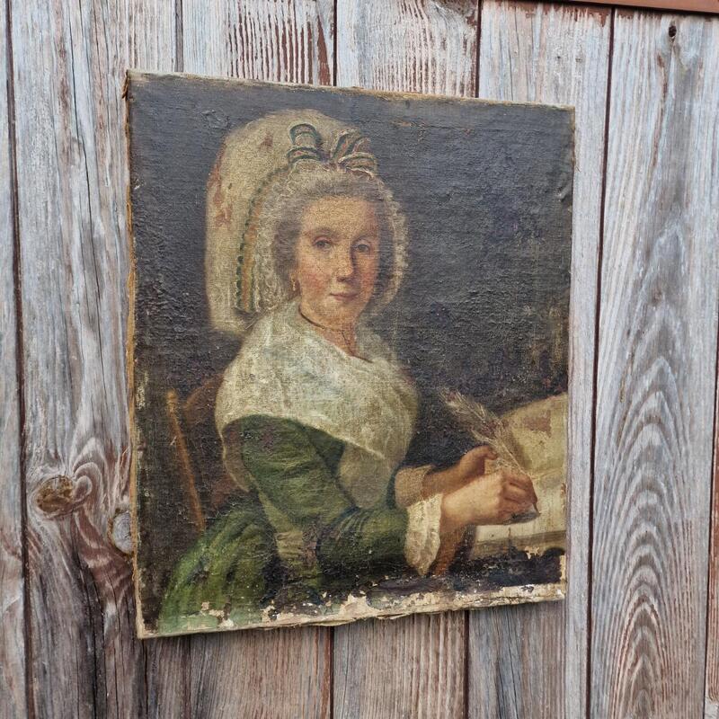 Huile sur toile